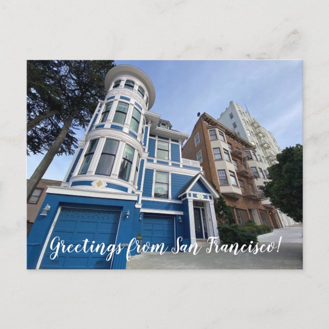 ¡Saludos desde San Francisco! Postal (Anverso)