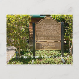 ¡Saludos desde Silicon Valley! Postal