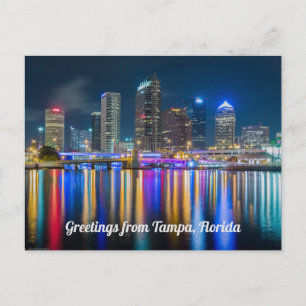 Saludos desde Tampa, postal de Florida