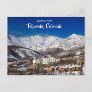 Saludos desde Tarjeta Postal Escénica de Telluride