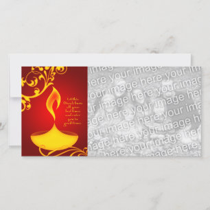 saludos diwali : luz elegante