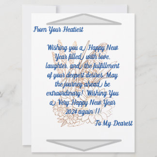 Saludos exclusivos de Año Nuevo