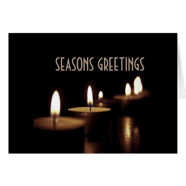 Saludos festivos (Anverso (Horizontal))