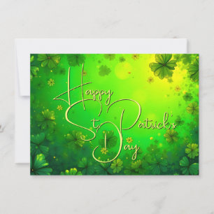 Saludos festivos del Día de San Patricio