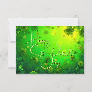 Saludos festivos del Día de San Patricio