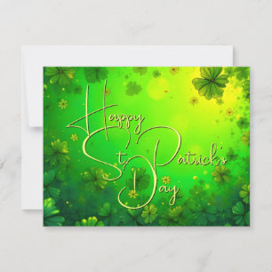 Saludos festivos del Día de San Patricio