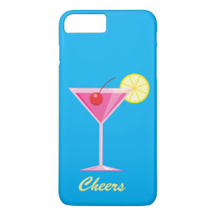 Saludos Funda Cocktail de verano para iPhone 7 Plu