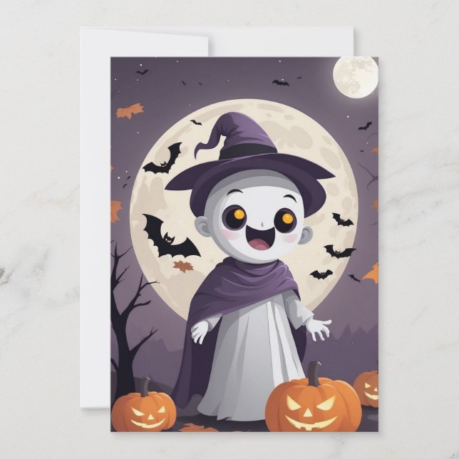 Saludos generosos - Tarjeta de regalo de Halloween (Anverso)