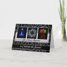 Saludos Interconfesionales Navidad Hanukkah Kwanza