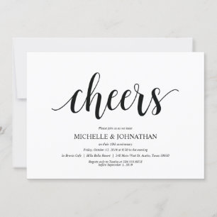 Saludos, invitaciones para la celebración del aniv