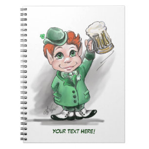¡Saludos irlandeses! Cuaderno