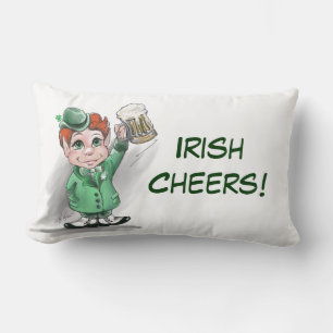 ¡Saludos irlandeses! Lanzar almohada lumbar