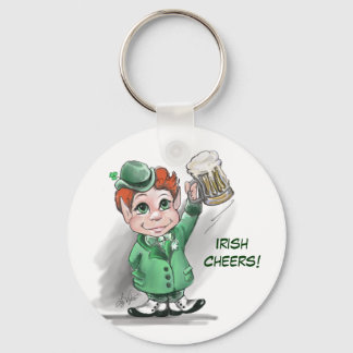 ¡Saludos irlandeses! Llavero
