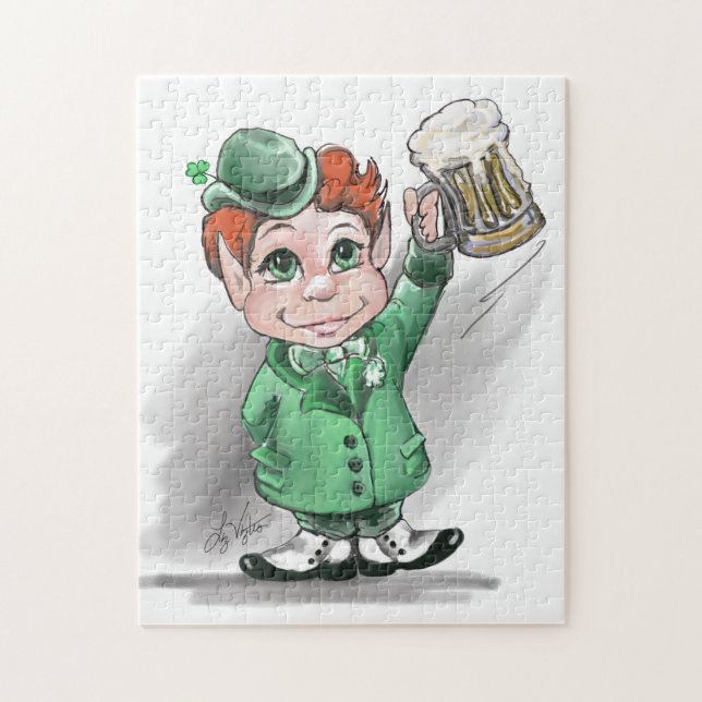 ¡Saludos irlandeses! Puzzle (Vertical)