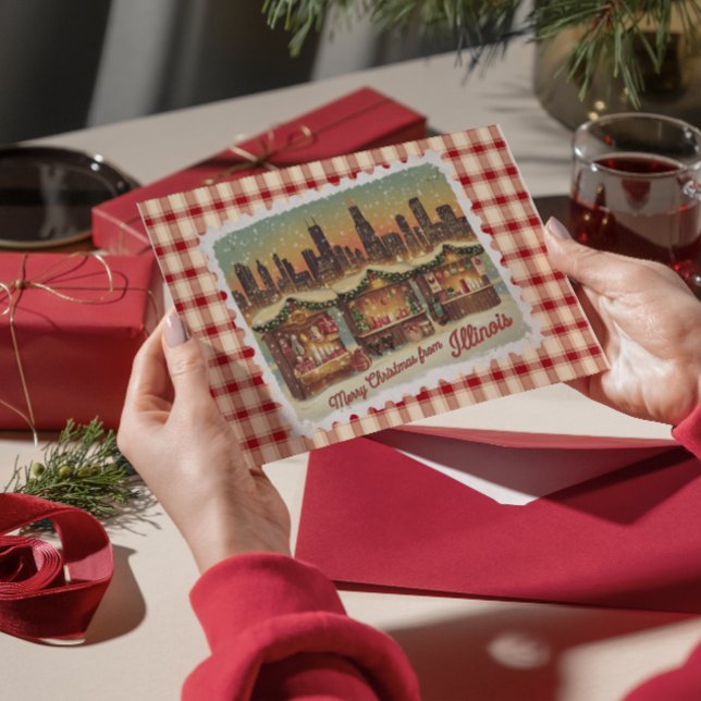 Saludos navideños desde la tarjeta navideña Illino (Subido por el creador)