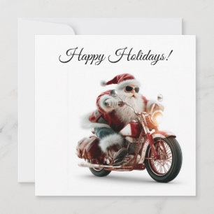 Saludos Navideños Personalizados de Santa en Motoc