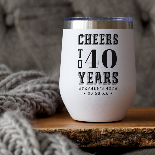 Saludos personalizados a 40 años | Cualquier cumpl (Subido por el creador)