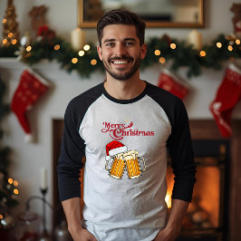Saludos por muchos más - Camiseta raglán de manga 