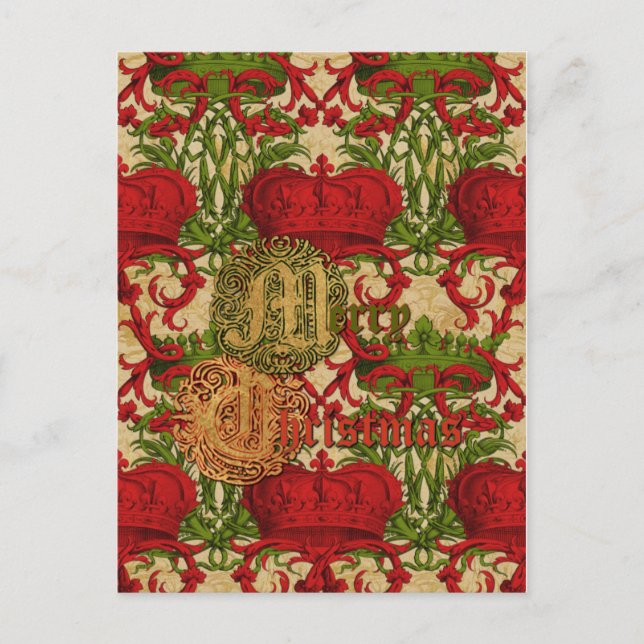 Saludos reales del navidad (Anverso)