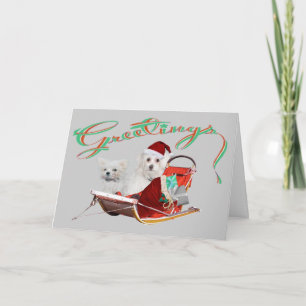 Saludos Tarjetas de Navidad maltesas