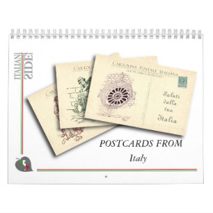 ¡Saluti dall'Italia! Calendario