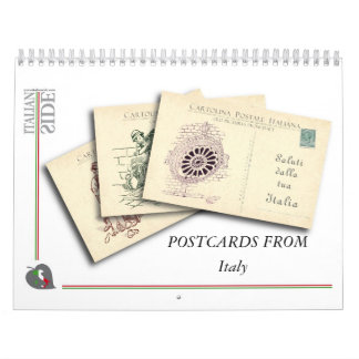 ¡Saluti dall'Italia! Calendario