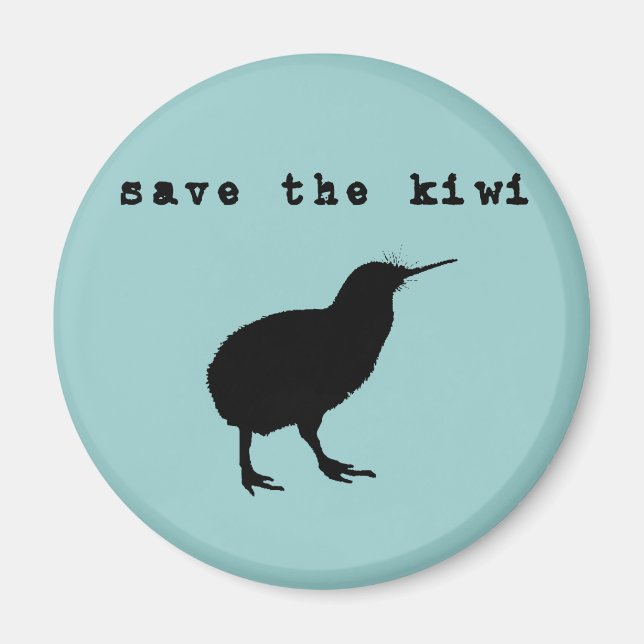 Salva el imán de Kiwi (Frente)