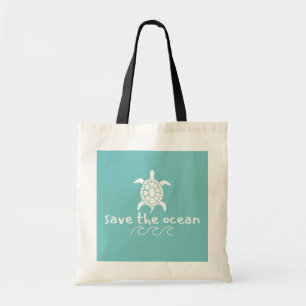 salva el océano, tortuga. Totes y bolsas de compra
