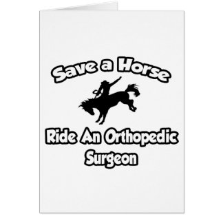 Salva un caballo, corre un cirujano ortopedia