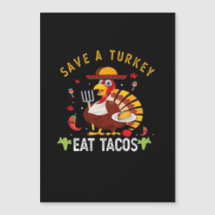 Salva un pavo, come tacos, divertido mexicano