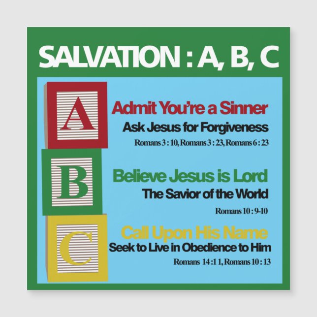 Salvación ABC (Anverso)