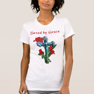 Salvado por camiseta de gracia