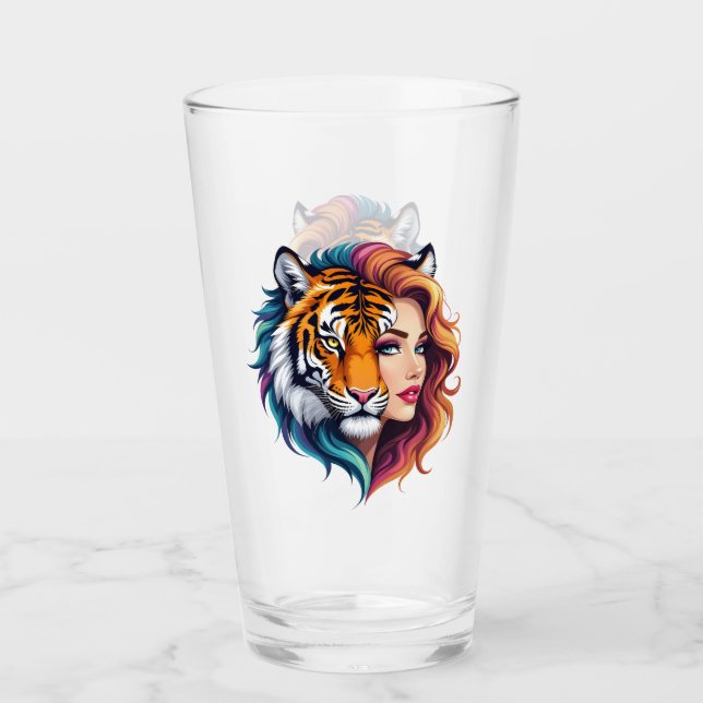 Salvaje interior – Diosa del Espíritu del Tigre.  (Anverso)