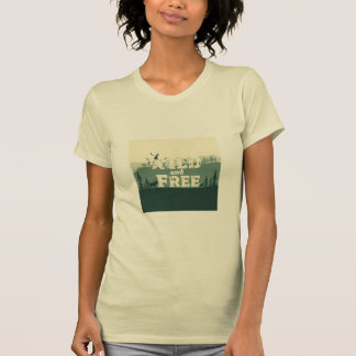 Salvajes y libres - Camisetas de mujeres bohemias