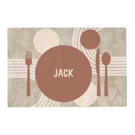 Salvamanteles Boho Montessori Kids Placemat