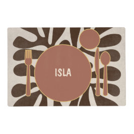Salvamanteles Boho Montessori Kids Placemat