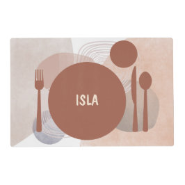 Salvamanteles Boho Montessori Kids Placemat