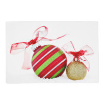 Bolas de los ornamentos del navidad contemporáneas