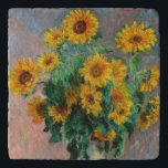 Salvamanteles Claude Monet - Bouquet de girasoles<br><div class="desc">Bouquet de girasoles / Bouquet de torres - Claude Monet,  Oil on Canvas,  1881</div>