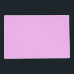 Salvamanteles Color sólido monet, rosado-púrpura<br><div class="desc">Water Lilies,  famoso cuadro de Claude Monet de 1919,  con colores sólidos coordinados de color rosado-violeta y azul Monet,  listos para mezclarse y coincidir.</div>