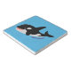 Salvamanteles Cómico asesino ballena orca personalizado lindo il (Esquina)