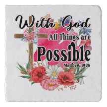 Con Dios Todas las Cosas Son Posibles Biblia Crist