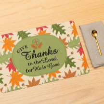 Dale Gracias al Señor | Otoño Personalizado