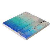 El azul del Driftwood pintó náutico resistida