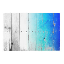 El azul del Driftwood pintó náutico resistida