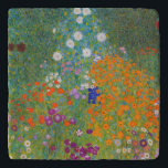 Salvamanteles Gustav Klimt - Jardín de flores<br><div class="desc">Jardín de flores - Gustav Klimt en 1905-1907</div>