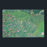 Salvamanteles Gustav Klimt - Paisaje de los jardines italianos<br><div class="desc">Paisaje Jardín Italiano / Paisaje Horticultural Italiano - Gustav Klimt,  Petróleo en Lienzo,  1913</div>