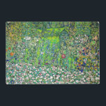 Salvamanteles Gustav Klimt - Paisaje Horticultural y cima de col<br><div class="desc">Paisaje Horticultural con una colina - Gustav Klimt,  Petróleo en lienzo,  1916</div>
