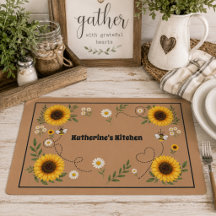 Laminado de girasol personalizado