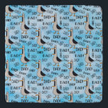 Salvamanteles Llamando a Dad Marble Trivet<br><div class="desc">Llamando a todos los papás, tus hijos no entienden esa sonrisa que siempre tienes mientras preparas amablemente las comidas y las colocas en este divertido trivet de mármol con una joven gaviota llamando a mamá. Poco saben que esperas pacientemente el día en que puedes regalar este mismo diseño de trívet...</div>
